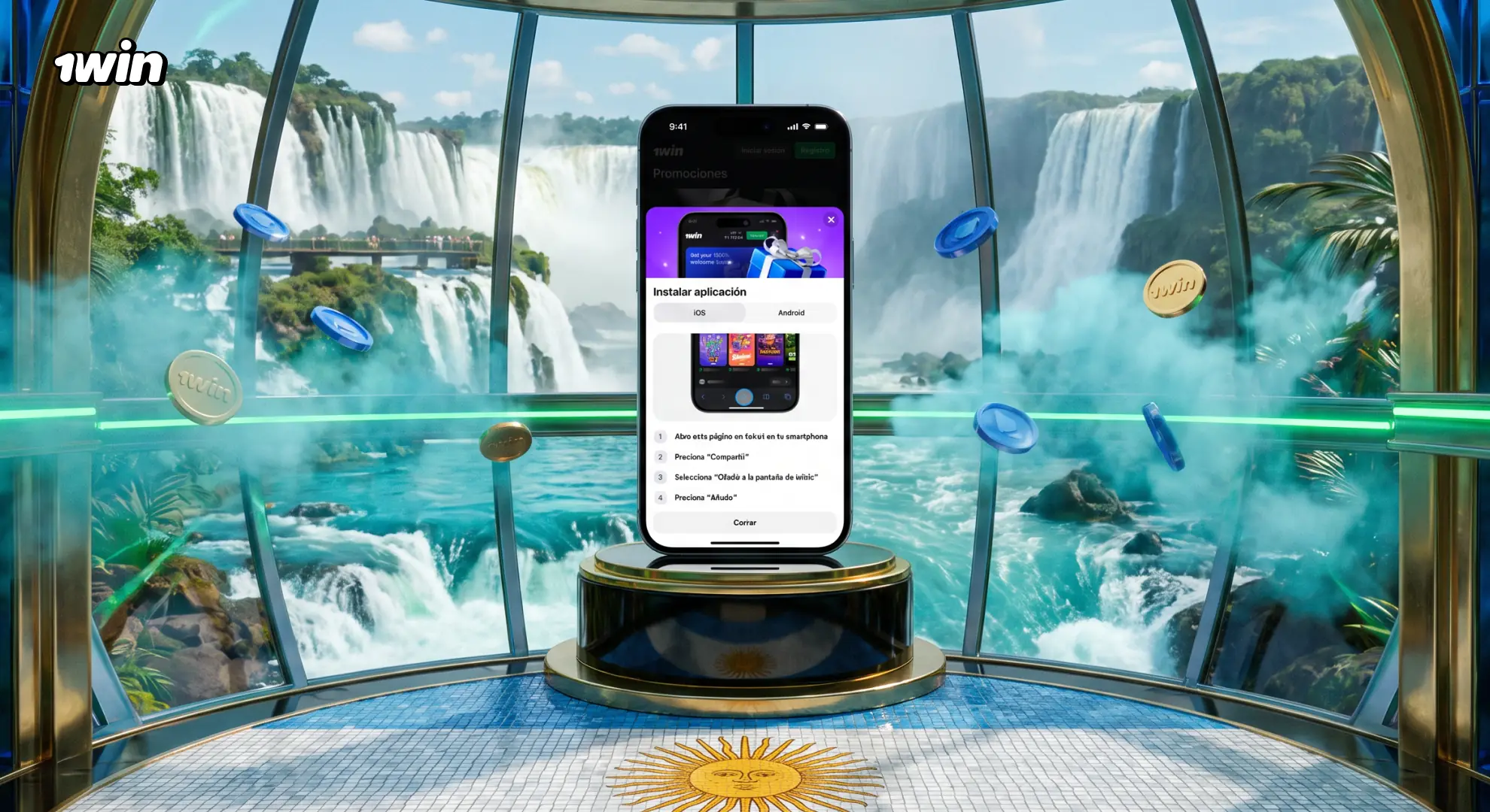 Descargar 1win app: APK para Android, iPhone y PC