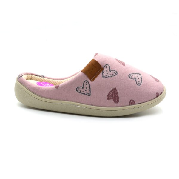 Chinela Estampa Corazon Base Flexible 1241 R